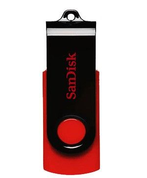 PEN DRIVE 4GB SANDISK VERMELHO